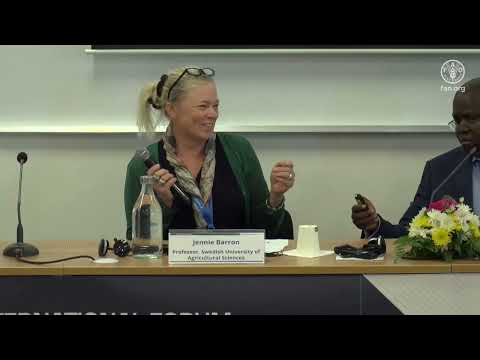 2nd WASAG International Forum-Technical session: Water and nutrition