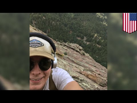 Selfie fail: bouldering teen posts selfie and falls more than 100 ft seconds later - TomoNews