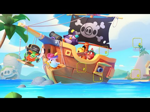 Angrybird Journey land 10 Island Cross Level 2736 To 2739 V#706 #nocopyright #gameplay