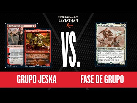 Super Commander Leviathan Edição X - #FASEdeGRUPO: Krark & Jeska X Sythis, Harvest's Hand