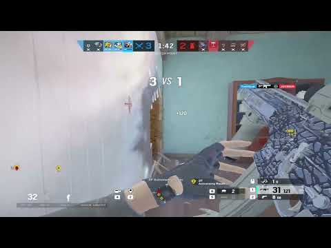 Dropping a 7 k/d in a 4v5 Ranked R6 Match