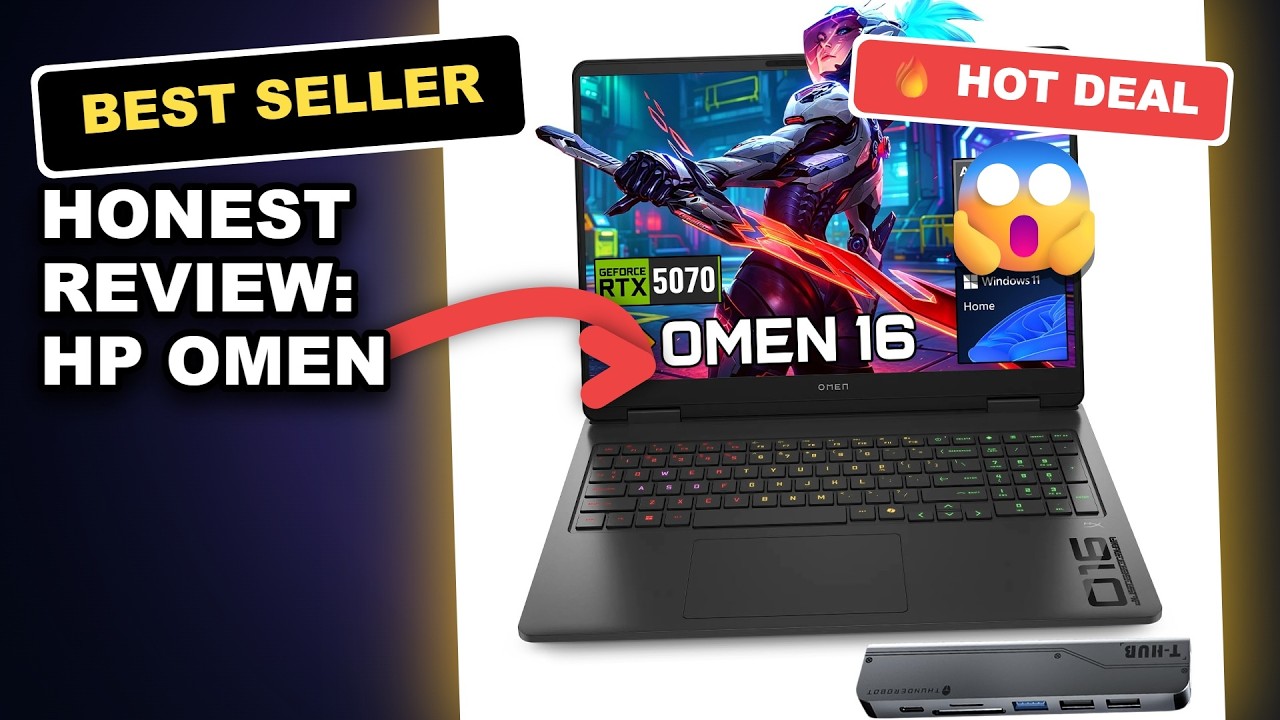 Honest Review: HP Omen RTX 5070 Gaming Laptop Performance and Build Quality