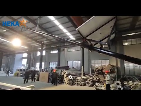 HEKA Solar Street Light Detail Installation Instruction