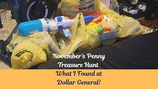 November’s Penny Treasure Hunt: What I Found at Dollar General!