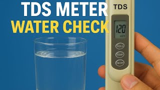 TDS Meter Test | Check Drinking Water Quality at Home