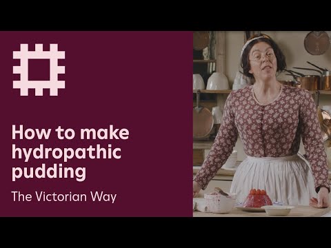 ハイドロパシック・プリンの作り方 - ヴィクトリアン・ウェイ (How to make hydropathic pudding - The Victorian Way)