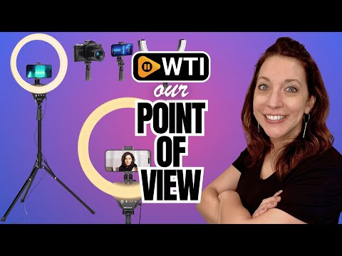 UBeesize 14'' Foldable Ring Light with 62'' Tripod Stand and Phone Holder - WTI product video review