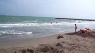 preview picture of video 'The beach near Eraclea Mare 2007'