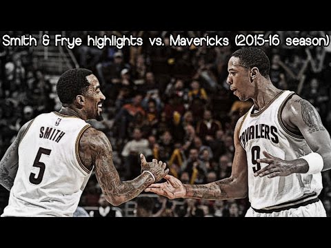 JR Smith & Channing Frye 27 pts & 4 ast combined vs. Mavericks (NBA RS 2015/2016) - AWESOME!