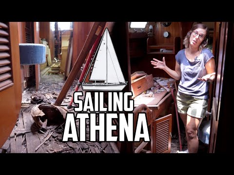 Sail Life - 47 ft abandoned sailboat project? ⛵️