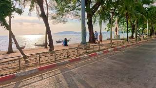 Ao Nang Krabi Thailand Sunset Drive | 4K Relaxing Music Cruise