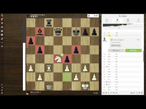 La mia scalata verso i 2000 chess.com, 58 partita