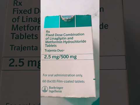 Trajenta duo metformin linagliptin, 2.5 mg, packaging size: ...