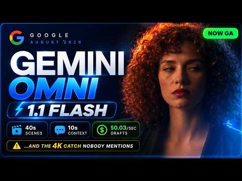 Gemini Omni 1.1 Flash: Google's New Video Model, Fully Explained (5 Minutes)