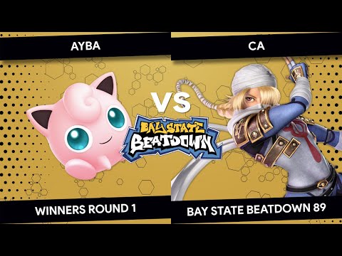 Bay State Beatdown 89 - Ayba (Jigglypuff) vs Ca (Sheik) - Winners Round 1