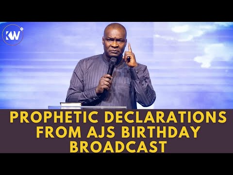 THE PROPHETIC DECLARATIONS FROM APOSTLE JOSHUA SELMAN BIRTHDAY BROADCAST