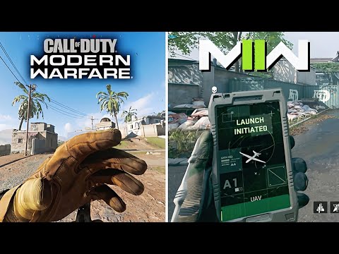 Modern Warfare 2019 vs Cod MW 2  - Killstreak Comparison