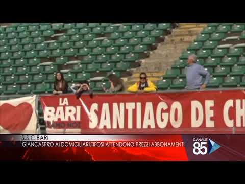 12 Giugno 2019   Bari   Giancaspro ai domiciliari tifosi attendono prezzi abbonamenti