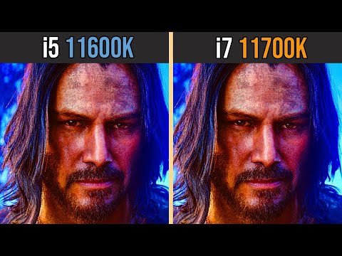 INTEL i5-11600K vs INTEL i7-11700K | Test in 8 Games