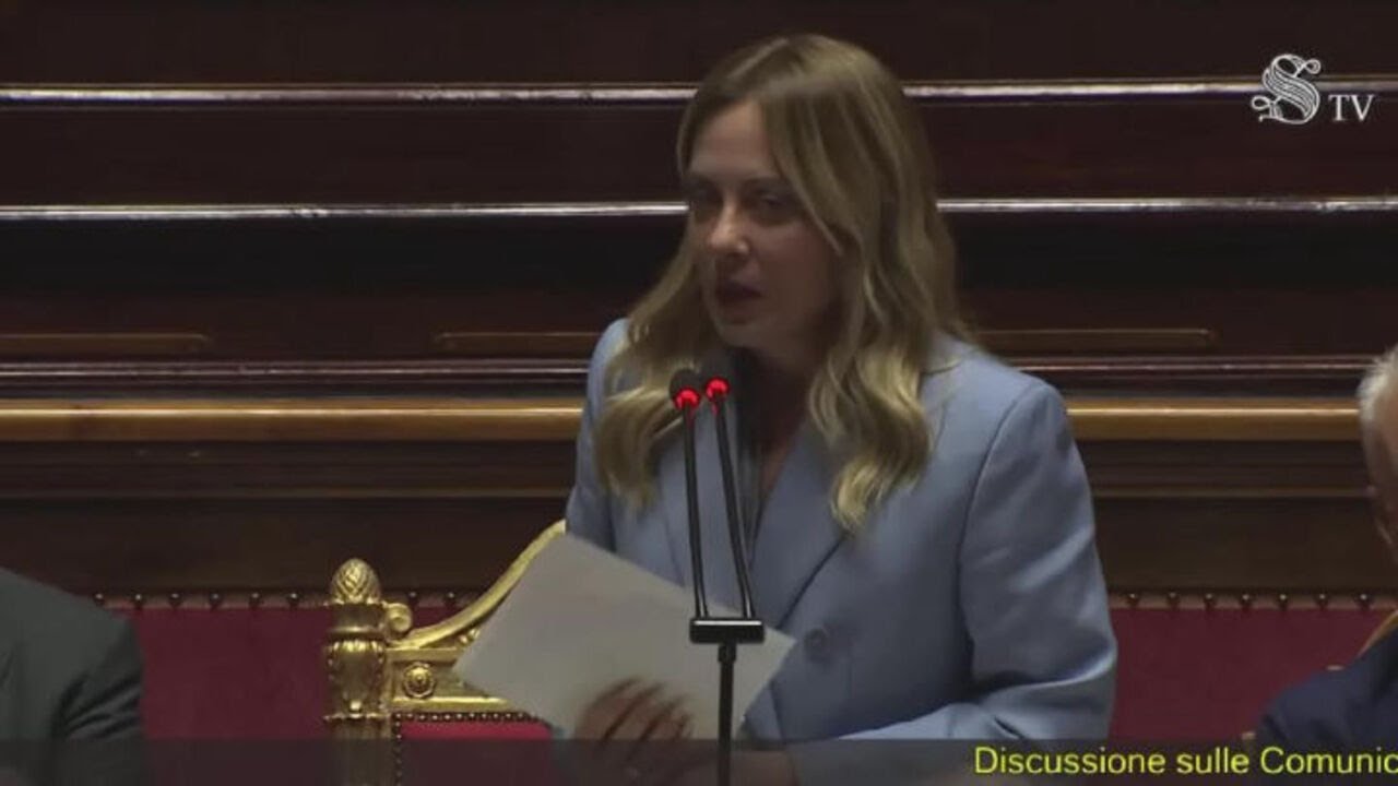 Meloni: Ci sono paesi che formano i ragazzini che giocano alla PlayStation per pilotare droni