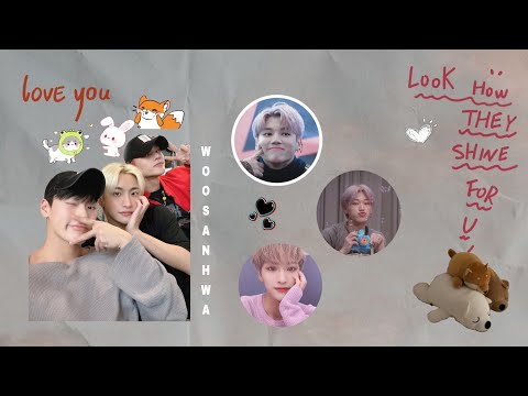 woosanhwa moments i think alot pt. 3 ~ [ Ateez ]