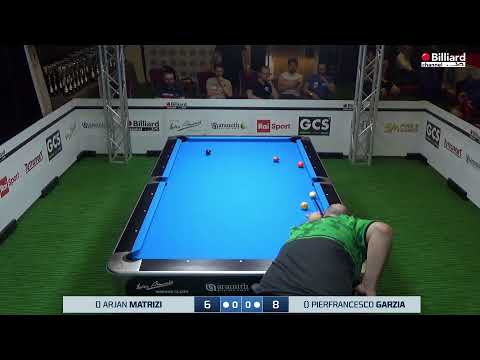 Garzia Pierfrancesco VS Matrizi Arjan - Campionati Italiani 2021/2022  Pool - Quinto di Treviso