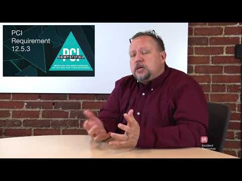 PCI Requirement 12.5.3 – Establish Security Incident Response and Escalation Procedures