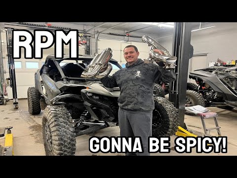 2026 Maverick R XRC Gets RPM Sport Muffler with Side Exit E Valve | THIS THING IS INSANE