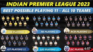 IPL 2023 | ALL 10 IPL TEAMS NEW FINAL RETAINED PLAYERS PLAYING 11