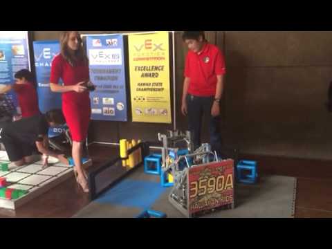 Waialua Robotics at the Capitol