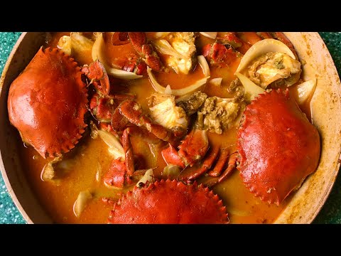 CÀ RI CUA thơm ngon, chuẩn vị