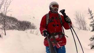 preview picture of video 'Damüls Freeride First Powder 14/15'