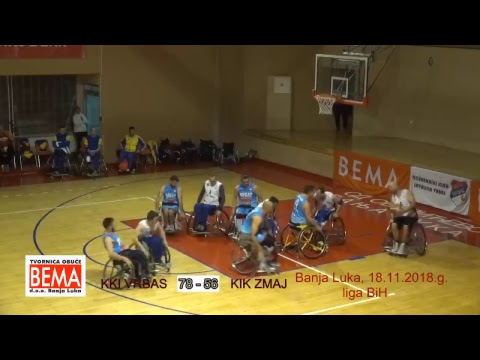KKI VRBAS BANJA LUKA KIK ZMAJ GRADACAC, BANJA LUKA,, 18.11.2018. UZIVO