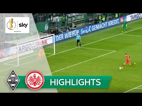 Borussia Mönchengladbach - Eintracht Frankfurt 6:7 n.E. | Highlights DFB-Pokal 2016/17 - Halbfinale