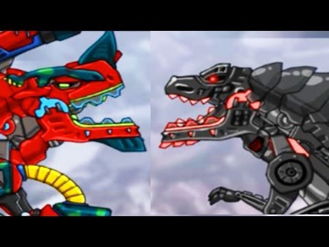 Terminator T-Rex - Win! - Dino robot Battle field - Dinosaur fighting games