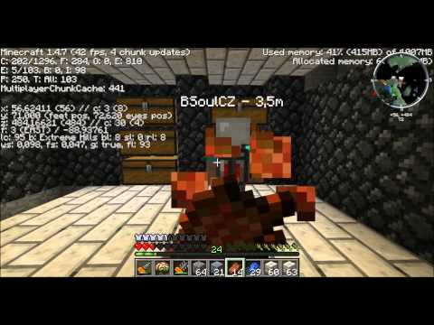 CZ Let's Play Minecraft Feed the Beast Ep4 Mobbed-Bioušek.