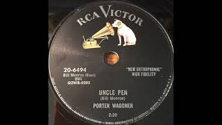 Uncle Pen ~ Porter Wagoner (1956)