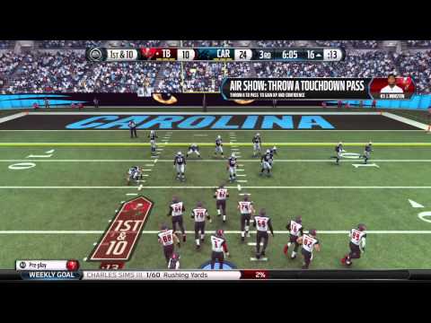 Madden 16 CFM Week 17 Bucs vs Panthers