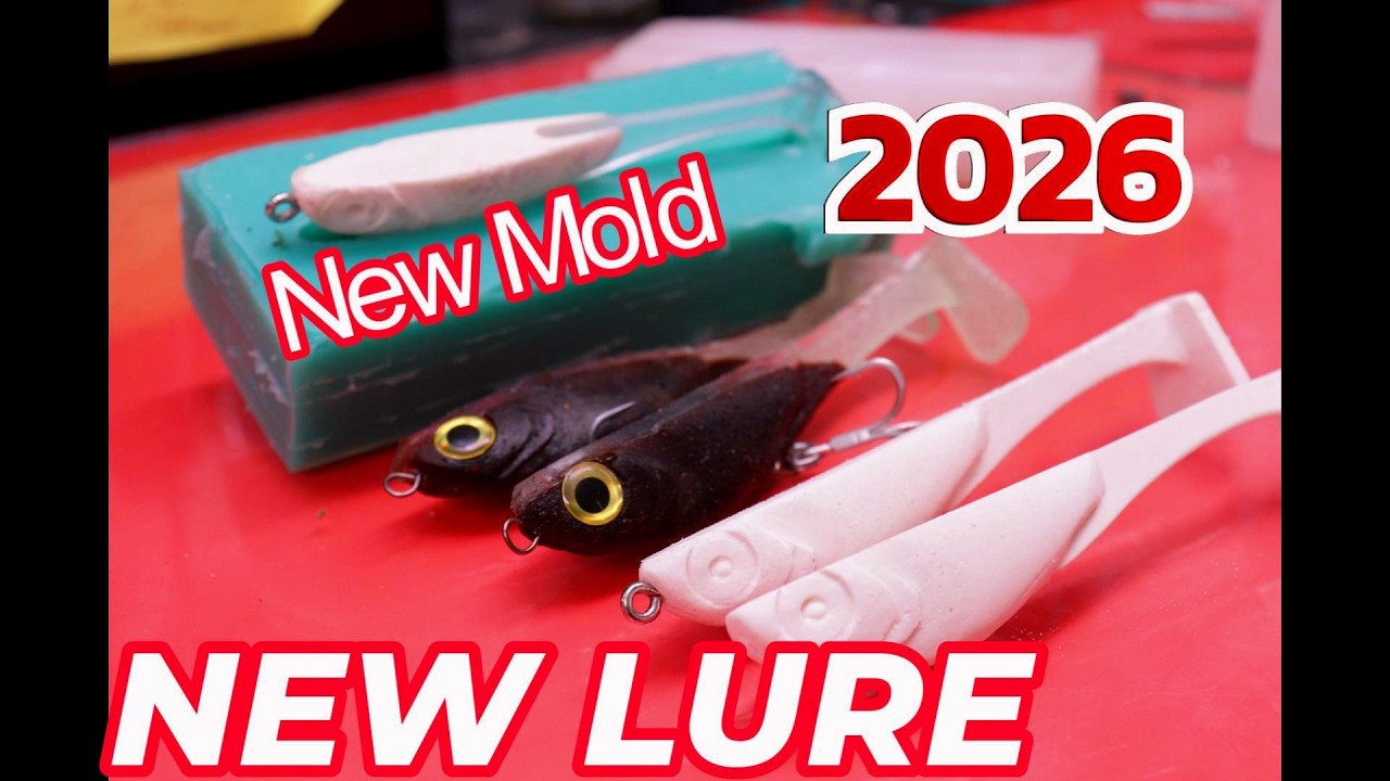 I Built a Custom Soft Plastic Swimbait from Scratch