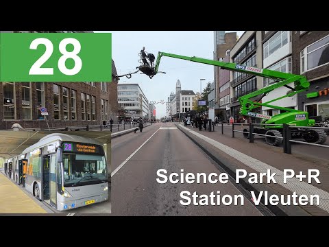 U-OV lijn 28: P+R Science Park - Station Vleuten  | Qbuzz Utrecht | Qbuzz 4212 | 2024