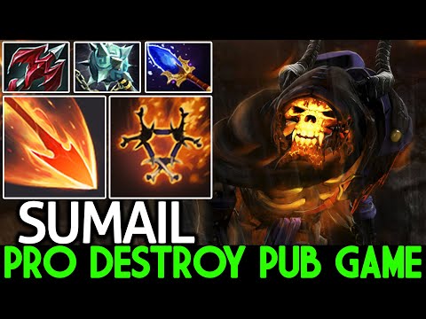 SUMAIL [Clinkz] Insane Arrows Damage Destroy Pub Game Dota 2