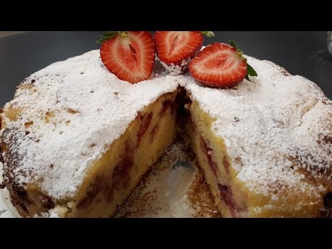 Rreze Dielli 22 Maj 2019 - Të Gatuajmë me Znj. Vjollca P1 Tortë me krem dhe luleshtrydhe