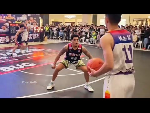 Rob & Slim vs China Top Pros Yang Zhijun & Peng Bo 2v2 100pt Match