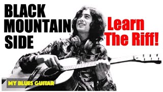 How to Play Black Mountain Side Riff Jimmy Page Led Zeppelin Guitar Lesson