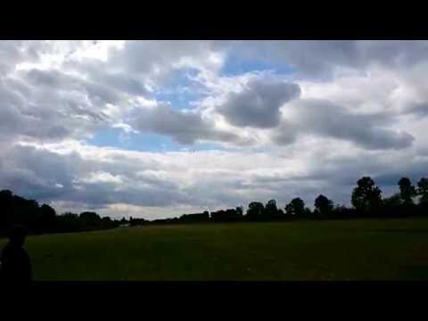 Seilrissübung, Geradeauslandung