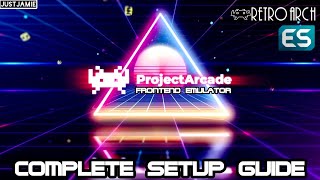 Project Arcade - Complete Beginners Guide 2025 #projectarcade #emulator #frontend