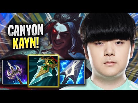 CANYON IS SO CRAZY WITH KAYN! - DK Canyon Plays Kayn JUNGLE vs Viego! | Season 2022