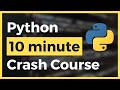 Learn Python In Less Than 10 Minutes For Beginners Fast Easy