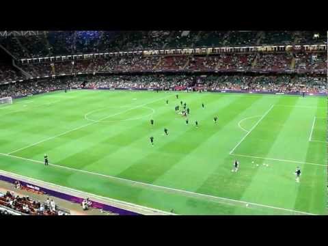 Olympic Games 2012: Great Britain - Korea Republic  TEAM GB enters STADIUM  5160