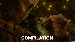 Rocket and Groot’s Friendship | Compilation